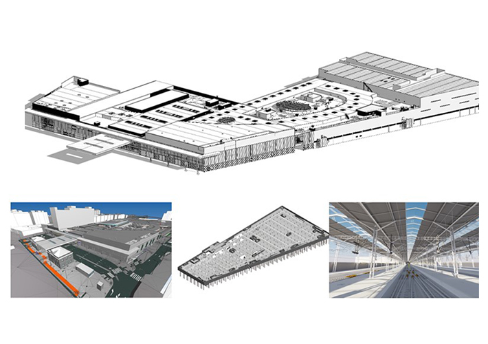 Foto Málaga-María Zambrano, la primera estación de ferrocarril de Adif digitalizada gracias al modelado BIM desarrollado por MSI Digital Builders.